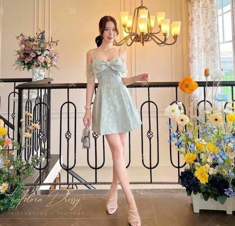ตัวอย่างชุดโทนเขียว จาก Adora Dressy พิษณุโลก ภาพที่ 20