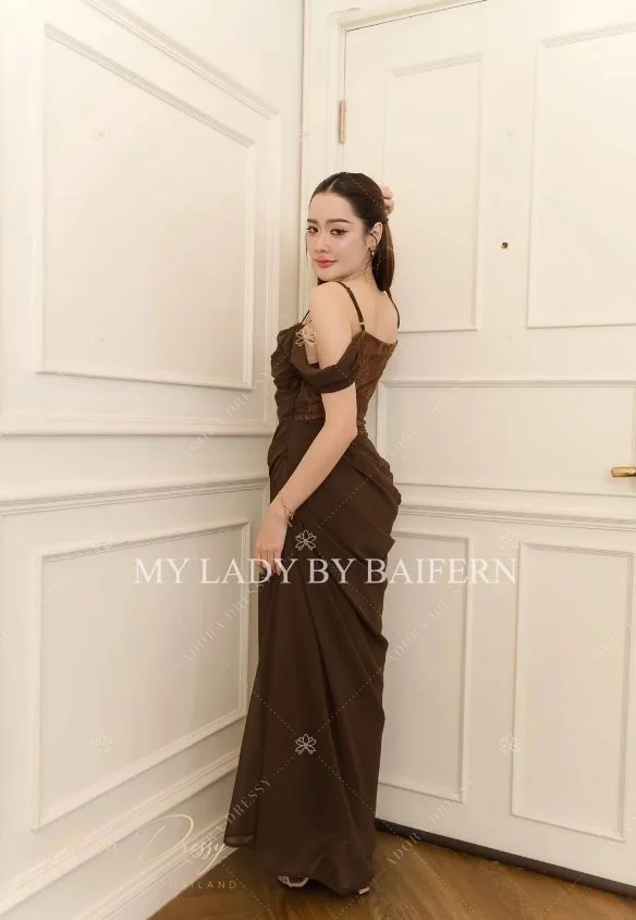 ตัวอย่างชุดโทนน้ำตาล-ทอง จาก Adora Dressy พิษณุโลก ภาพที่ 27