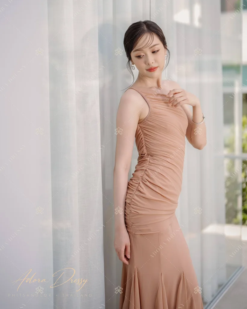 ตัวอย่างชุดโทนน้ำตาล-ทอง จาก Adora Dressy พิษณุโลก ภาพที่ 40