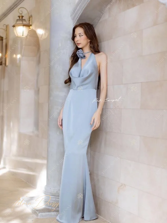 ตัวอย่างชุดโทนฟ้า-เทา จาก Adora Dressy พิษณุโลก ภาพที่ 22