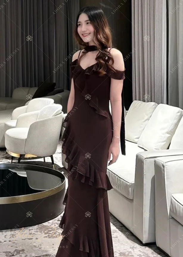 ตัวอย่างชุดโทนน้ำตาล-ทอง จาก Adora Dressy พิษณุโลก ภาพที่ 116