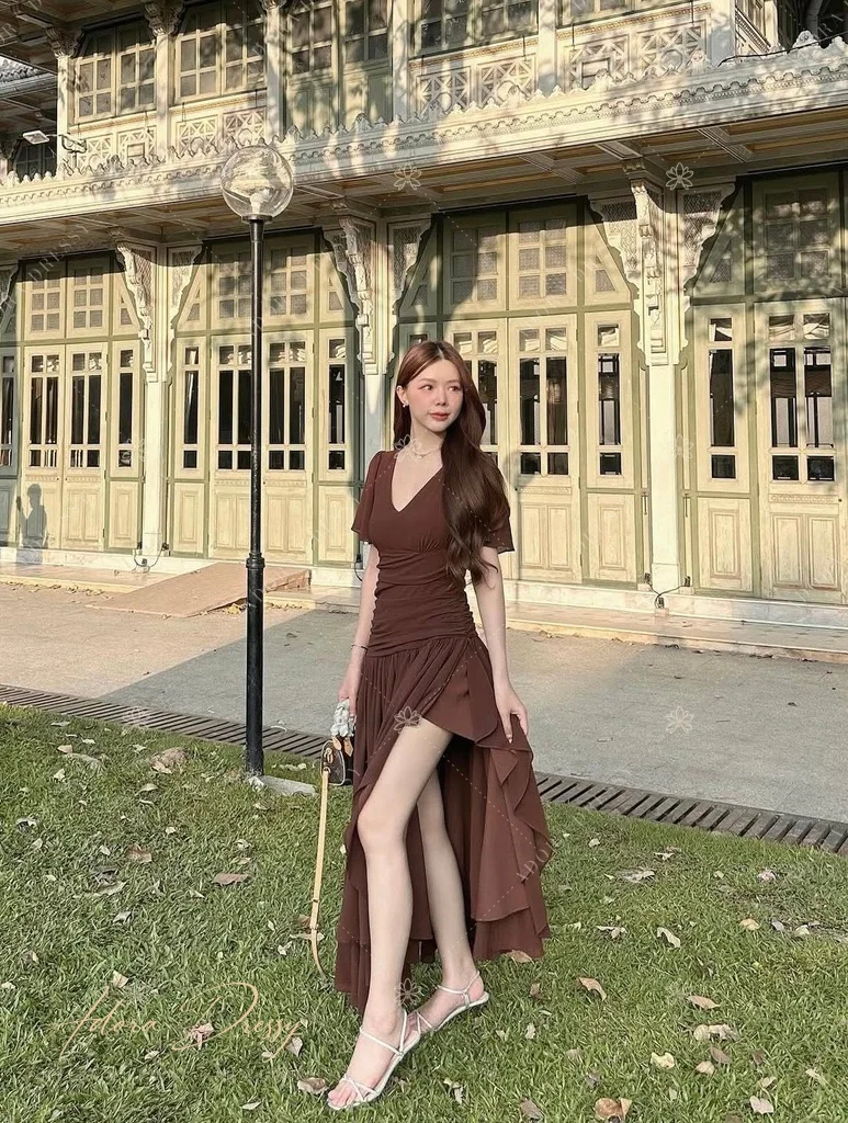 ตัวอย่างชุดโทนน้ำตาล-ทอง จาก Adora Dressy พิษณุโลก ภาพที่ 94