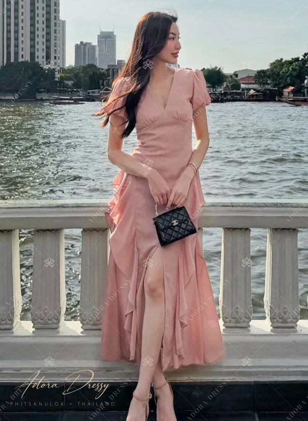 ตัวอย่างชุดโทนชมพู จาก Adora Dressy พิษณุโลก ภาพที่ 130