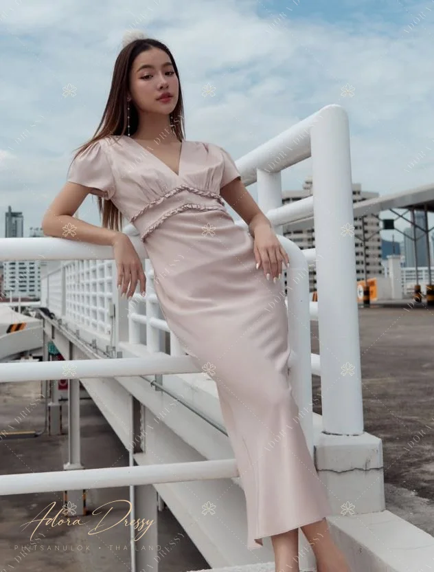 ตัวอย่างชุดโทนน้ำตาล-ทอง จาก Adora Dressy พิษณุโลก ภาพที่ 123