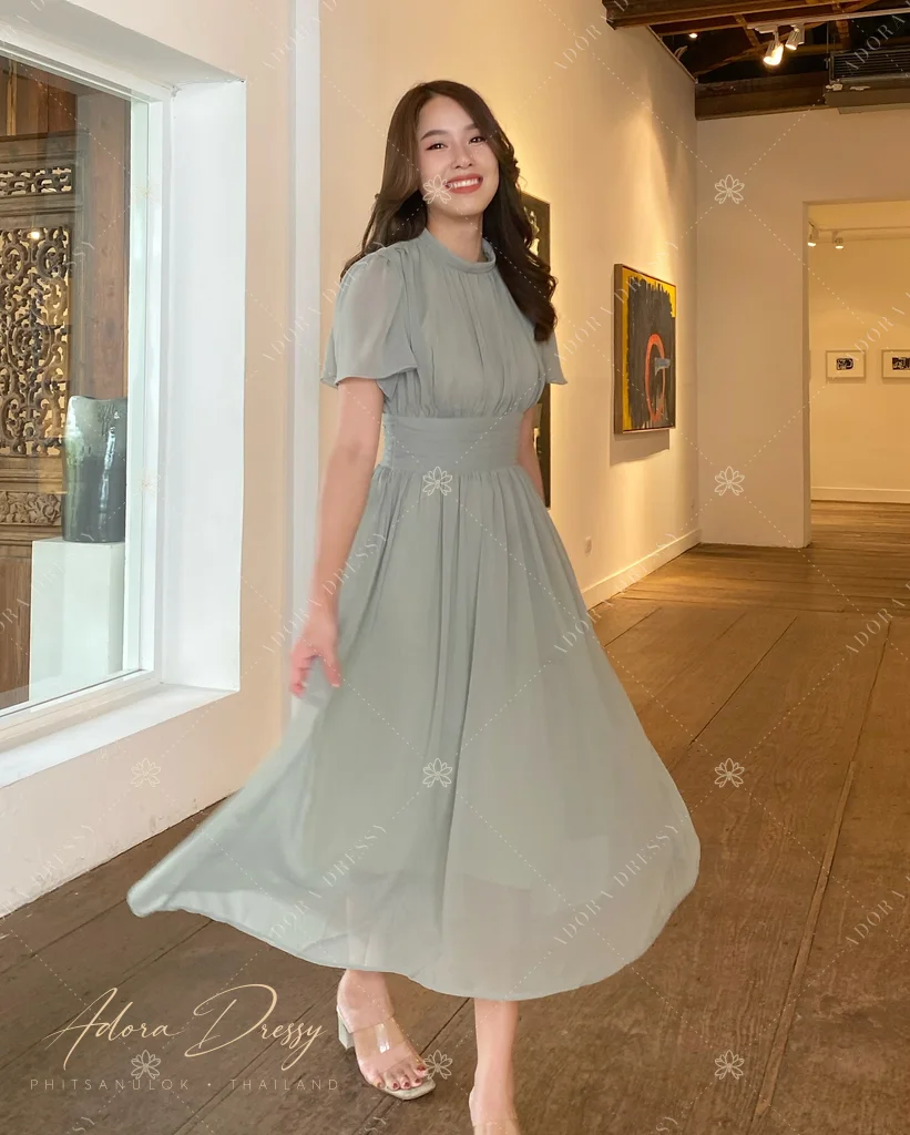 ตัวอย่างชุดโทนเขียว จาก Adora Dressy พิษณุโลก ภาพที่ 55