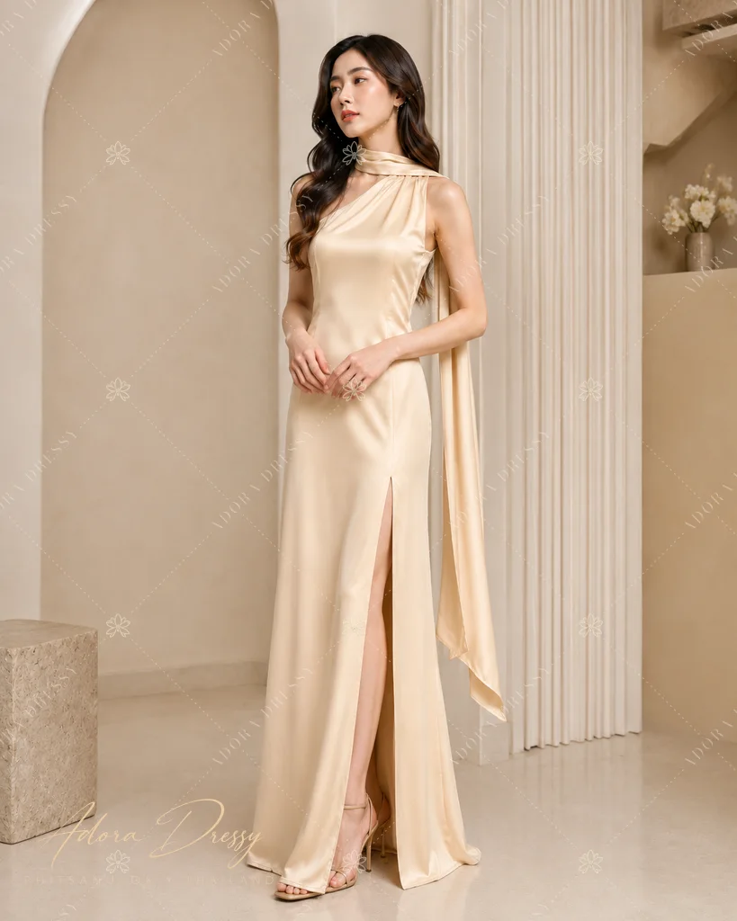 ตัวอย่างชุดโทนน้ำตาล-ทอง จาก Adora Dressy พิษณุโลก ภาพที่ 112