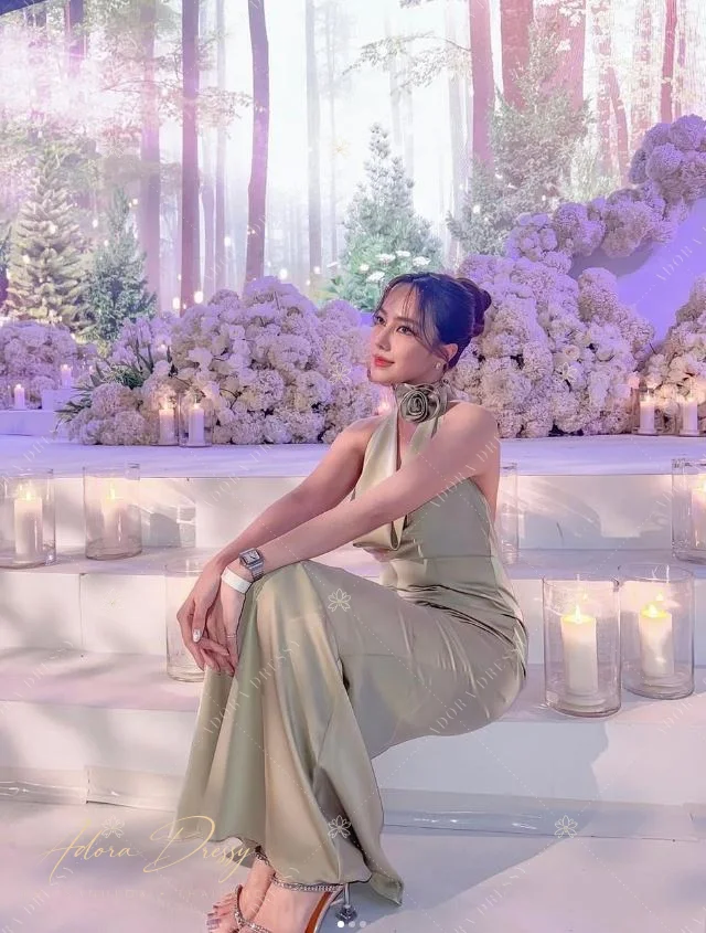 ตัวอย่างชุดโทนเขียว จาก Adora Dressy พิษณุโลก ภาพที่ 97