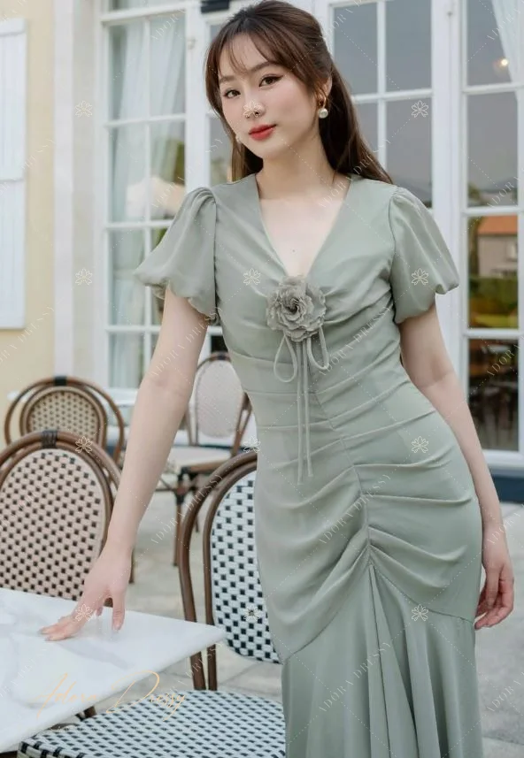 ตัวอย่างชุดโทนเขียว จาก Adora Dressy พิษณุโลก ภาพที่ 9