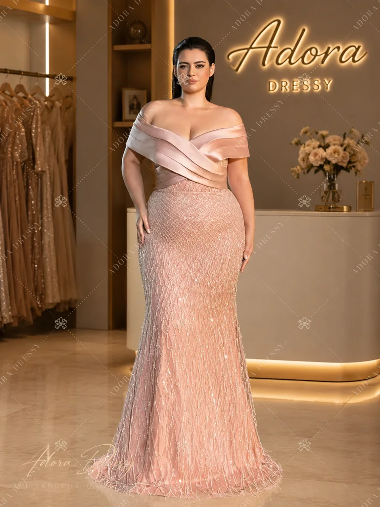 ตัวอย่างชุดโทนชมพู จาก Adora Dressy พิษณุโลก ภาพที่ 95