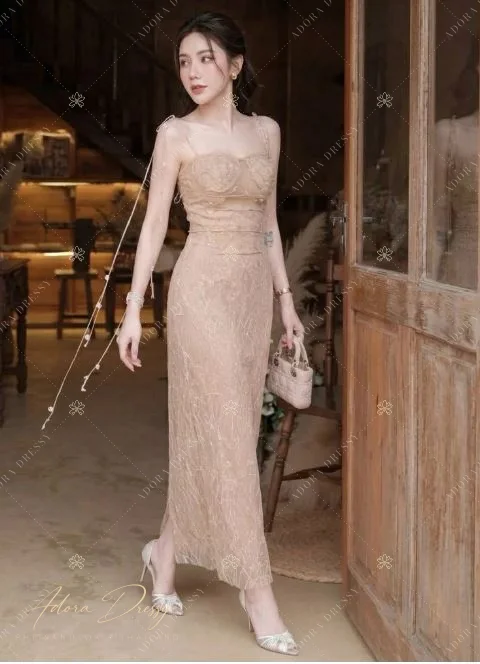 ตัวอย่างชุดโทนน้ำตาล-ทอง จาก Adora Dressy พิษณุโลก ภาพที่ 23