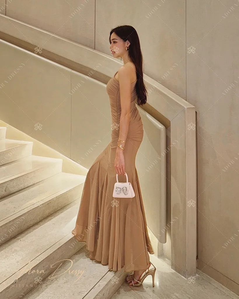 ตัวอย่างชุดโทนน้ำตาล-ทอง จาก Adora Dressy พิษณุโลก ภาพที่ 61
