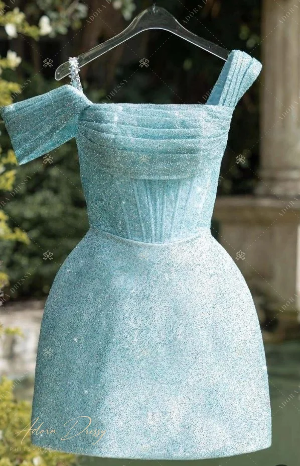 ตัวอย่างชุดโทนฟ้า-เทา จาก Adora Dressy พิษณุโลก ภาพที่ 30