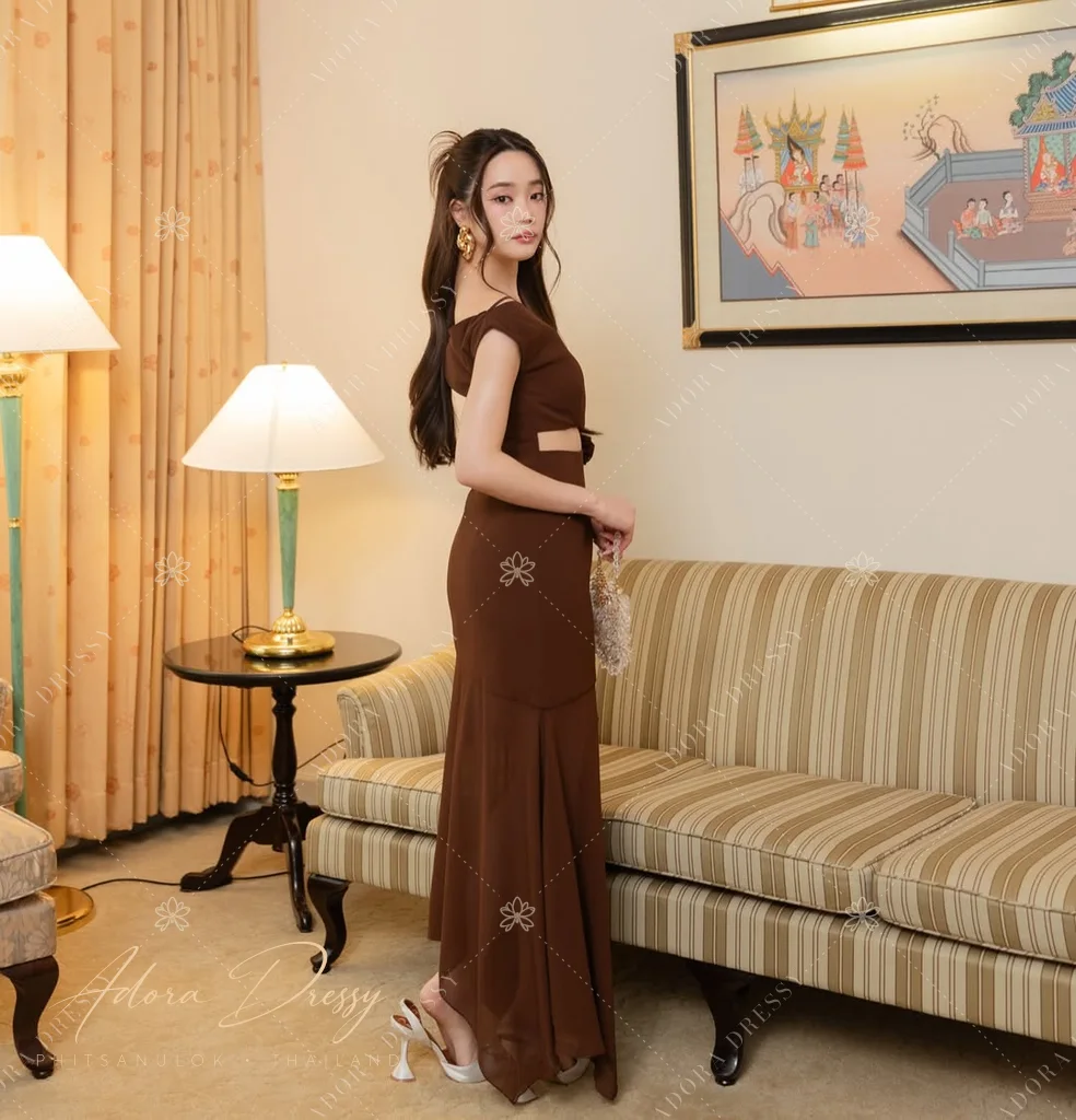 ตัวอย่างชุดโทนน้ำตาล-ทอง จาก Adora Dressy พิษณุโลก ภาพที่ 77