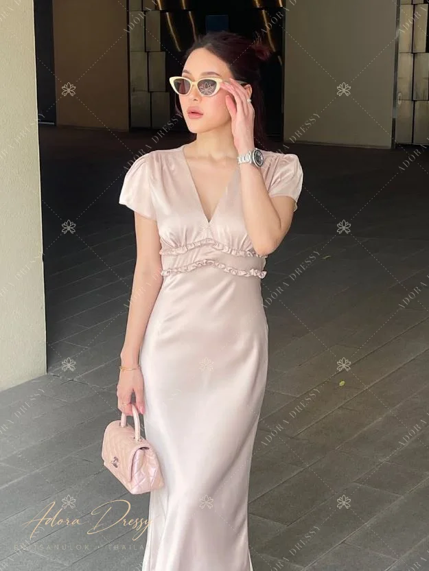 ตัวอย่างชุดโทนน้ำตาล-ทอง จาก Adora Dressy พิษณุโลก ภาพที่ 119