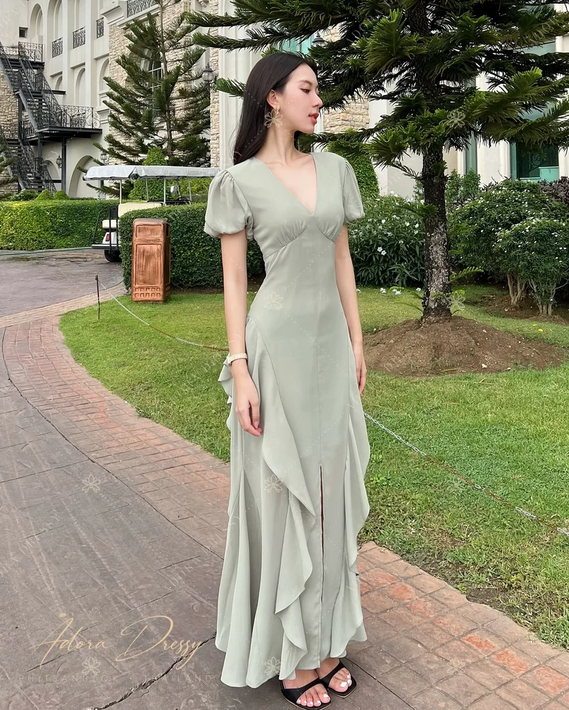 ตัวอย่างชุดโทนเขียว จาก Adora Dressy พิษณุโลก ภาพที่ 52