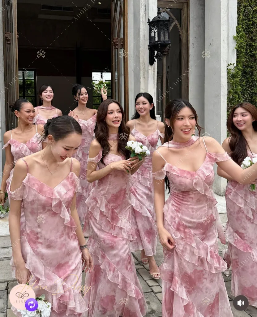 ตัวอย่างชุดโทนชมพู จาก Adora Dressy พิษณุโลก ภาพที่ 54