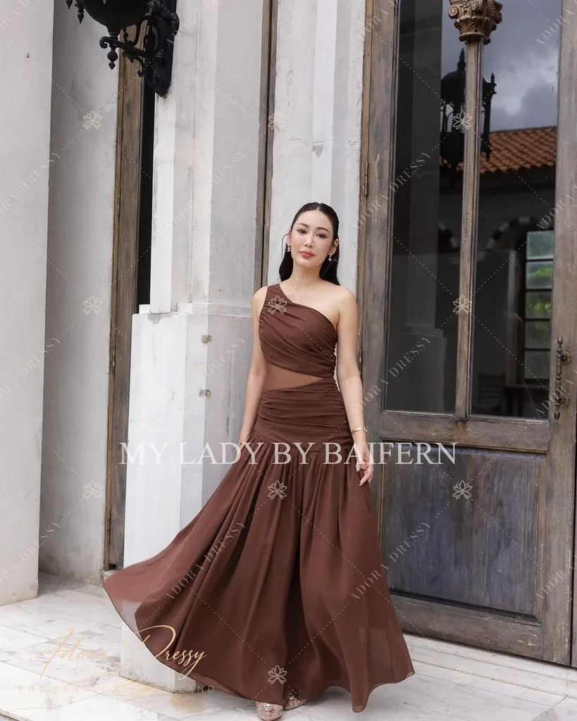 ตัวอย่างชุดโทนน้ำตาล-ทอง จาก Adora Dressy พิษณุโลก ภาพที่ 91