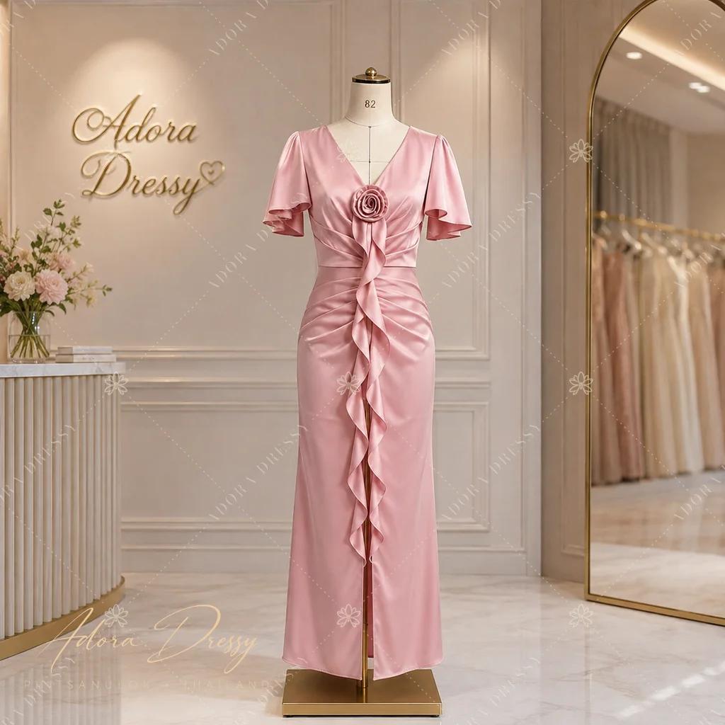 ตัวอย่างชุดโทนชมพู จาก Adora Dressy พิษณุโลก ภาพที่ 97
