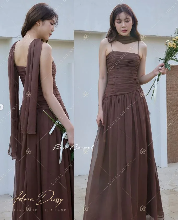 ตัวอย่างชุดโทนน้ำตาล-ทอง จาก Adora Dressy พิษณุโลก ภาพที่ 18