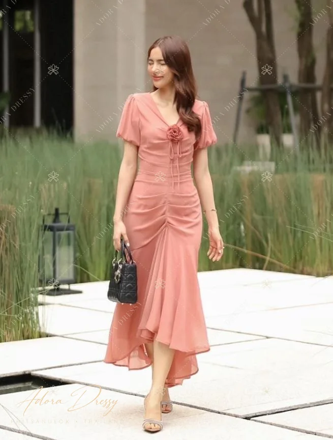 ตัวอย่างชุดโทนน้ำตาล-ทอง จาก Adora Dressy พิษณุโลก ภาพที่ 135