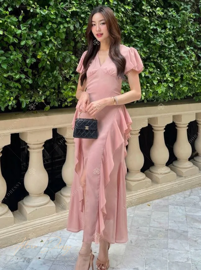 ตัวอย่างชุดโทนชมพู จาก Adora Dressy พิษณุโลก ภาพที่ 100