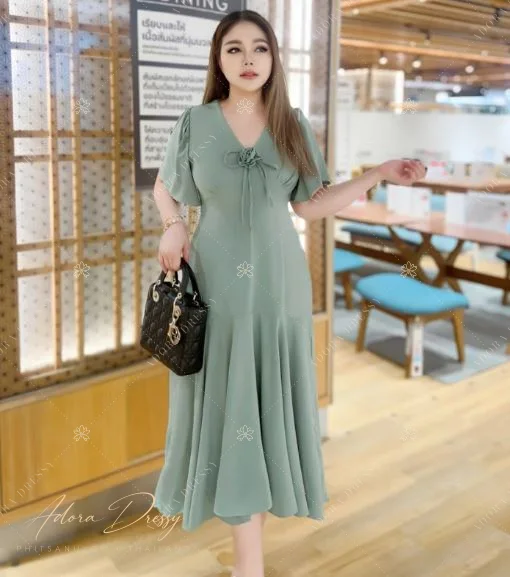ตัวอย่างชุดโทนเขียว จาก Adora Dressy พิษณุโลก ภาพที่ 65