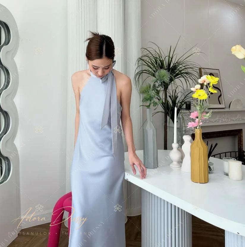 ตัวอย่างชุดโทนฟ้า-เทา จาก Adora Dressy พิษณุโลก ภาพที่ 21