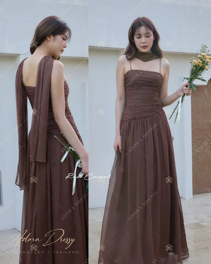 ตัวอย่างชุดโทนน้ำตาล-ทอง จาก Adora Dressy พิษณุโลก ภาพที่ 86