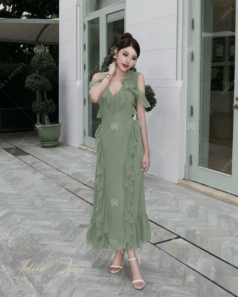 ตัวอย่างชุดโทนเขียว จาก Adora Dressy พิษณุโลก ภาพที่ 28