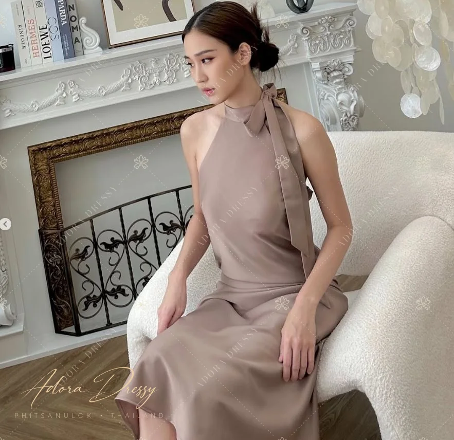 ตัวอย่างชุดโทนน้ำตาล-ทอง จาก Adora Dressy พิษณุโลก ภาพที่ 114