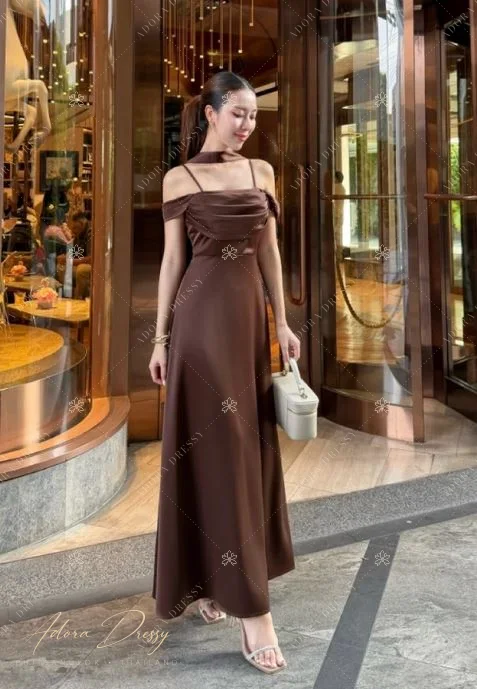 ตัวอย่างชุดโทนน้ำตาล-ทอง จาก Adora Dressy พิษณุโลก ภาพที่ 102