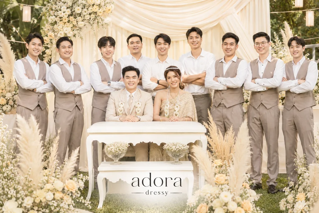 ตัวอย่างชุดไทยจาก Adora Dressy พิษณุโลก ภาพที่ 3
