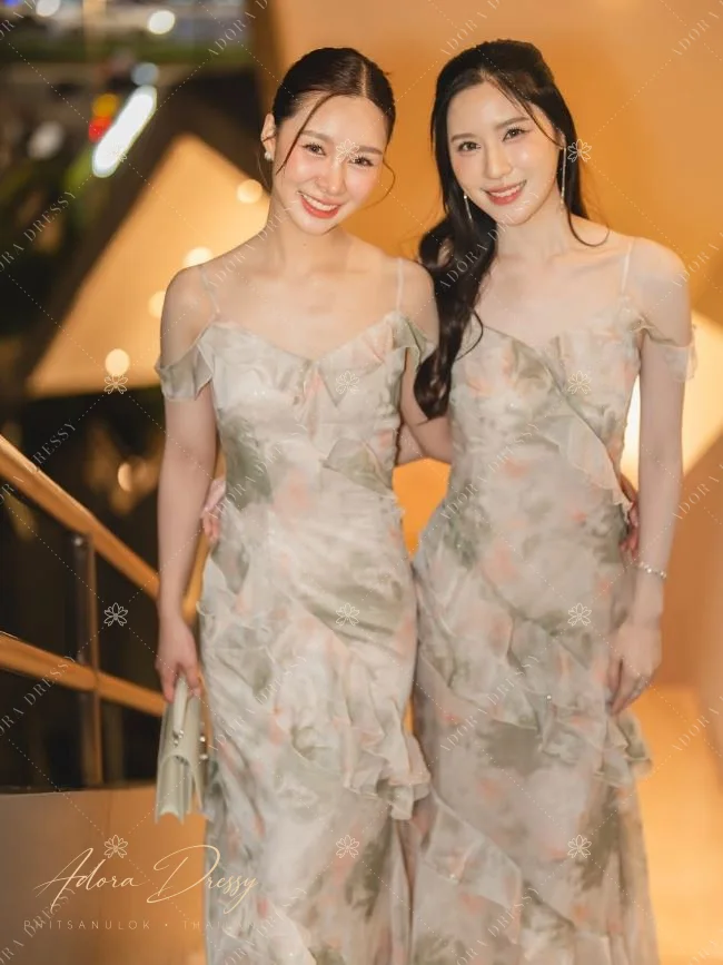 ตัวอย่างชุดโทนเขียว จาก Adora Dressy พิษณุโลก ภาพที่ 66