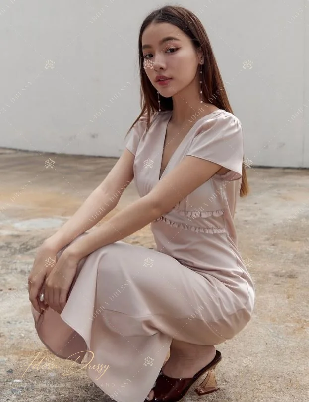 ตัวอย่างชุดโทนน้ำตาล-ทอง จาก Adora Dressy พิษณุโลก ภาพที่ 122
