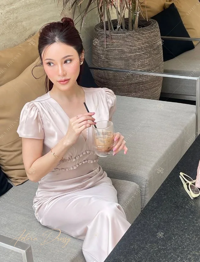 ตัวอย่างชุดโทนน้ำตาล-ทอง จาก Adora Dressy พิษณุโลก ภาพที่ 120