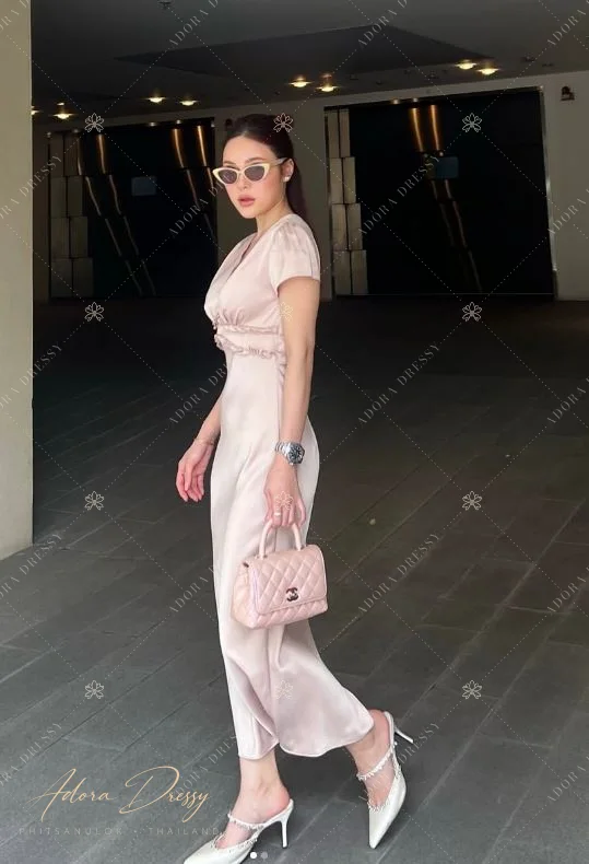 ตัวอย่างชุดโทนน้ำตาล-ทอง จาก Adora Dressy พิษณุโลก ภาพที่ 124