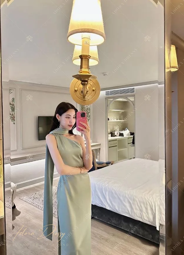 ตัวอย่างชุดโทนเขียว จาก Adora Dressy พิษณุโลก ภาพที่ 80