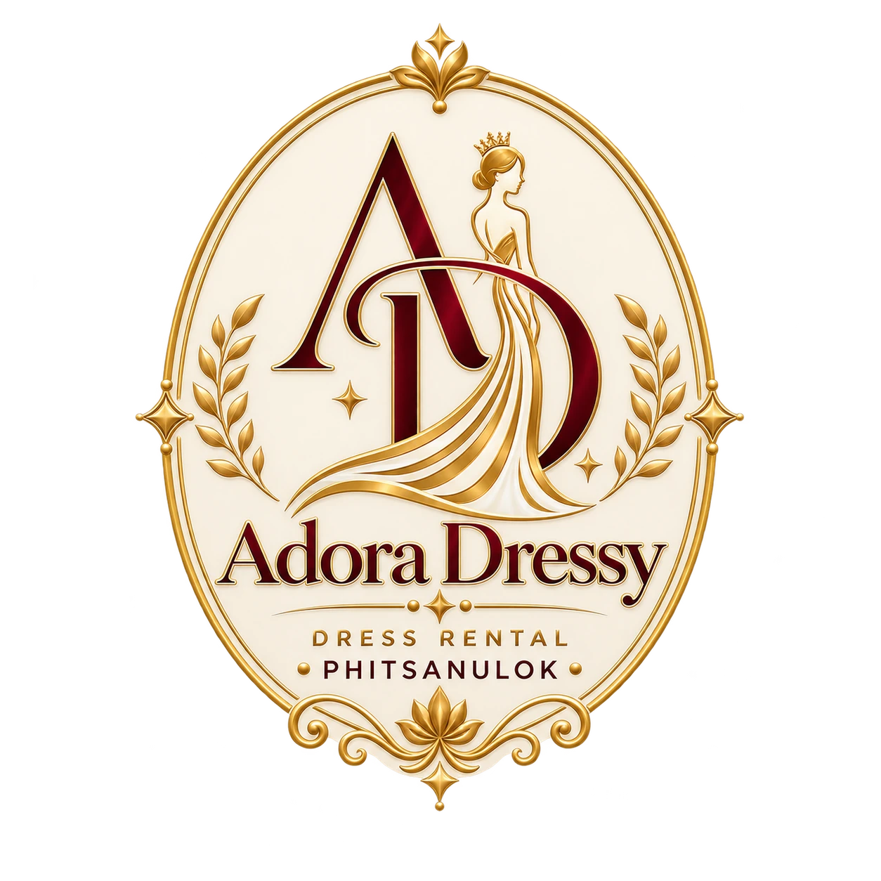 โลโก้ Adora Dressy Dress Rental Phitsanulok